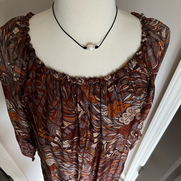 LeMarais Paris silk top M - Picture 4 of 11